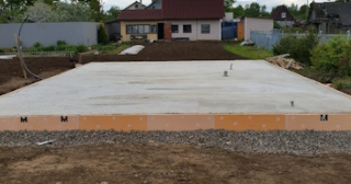 Фундамент монолитная плита под дом цена в Железногорске - от 4157 руб/м2