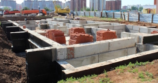 Фундаменты промышленных зданий в Железногорске цена от 24939 руб. - заказать строительство фундамента промздания под стальные колонны